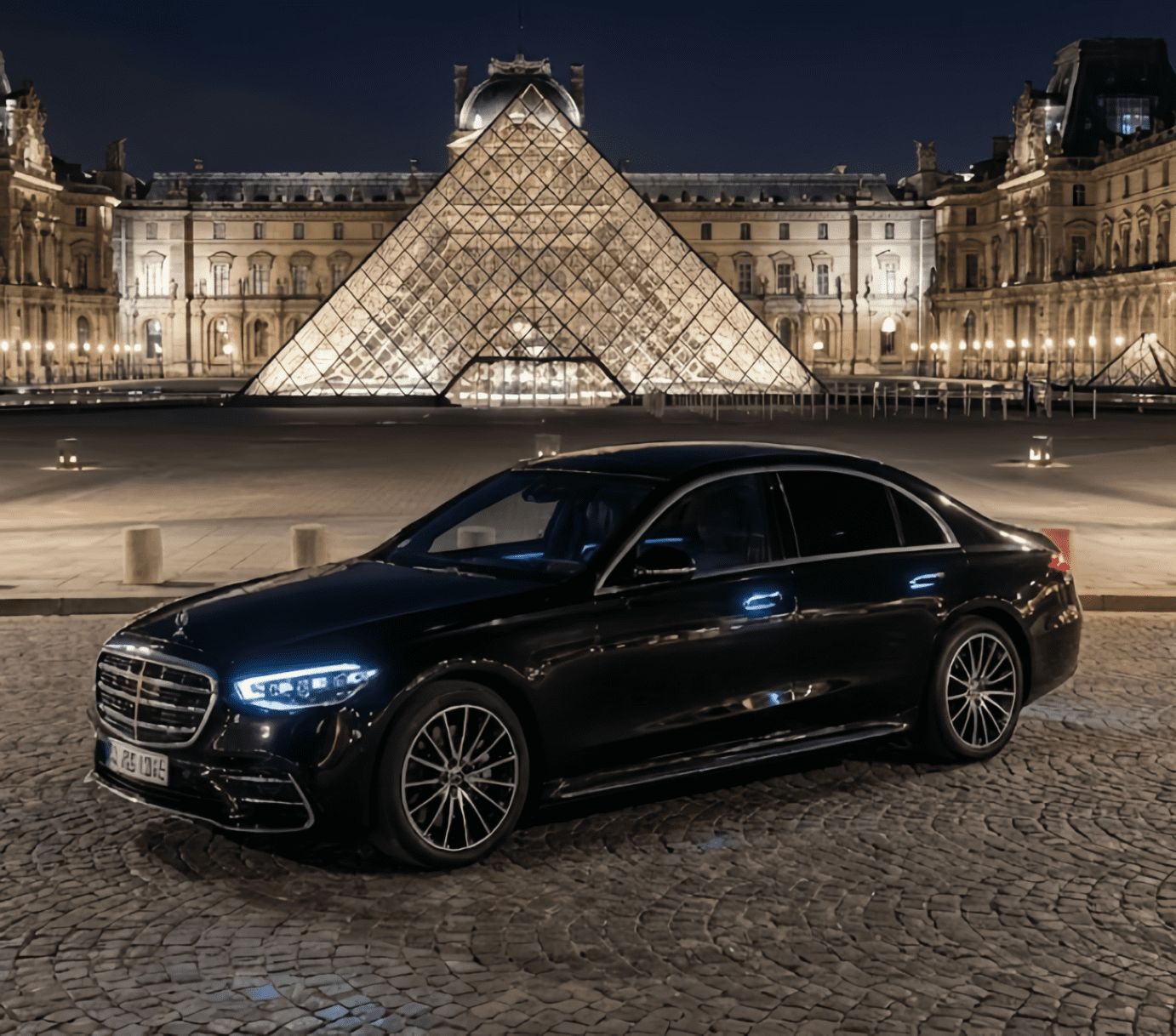 Mercedes VIP Classe S Limousine noire Paris
